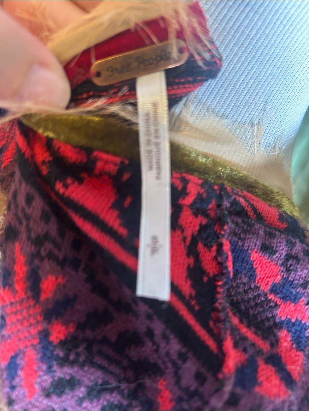Free People World Traveler Pullover Tunic Sweater - Picture 5 of 6